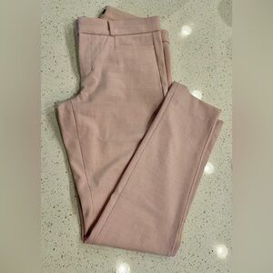 Banana Republic Pink and White Striped Pants, Sloan Fit, Size 6L, GreatCondition